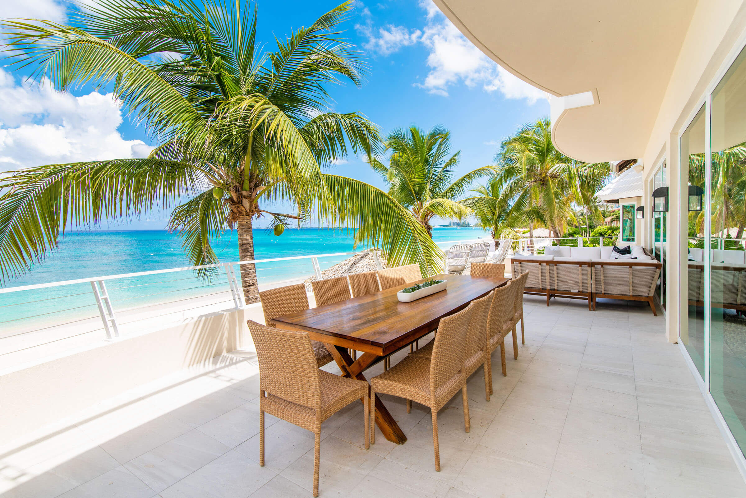 Seascape Villa Cayman Islands Grand Cayman Beachfront Luxury Caribbean Vacation and Staycations Seven Mile Beach