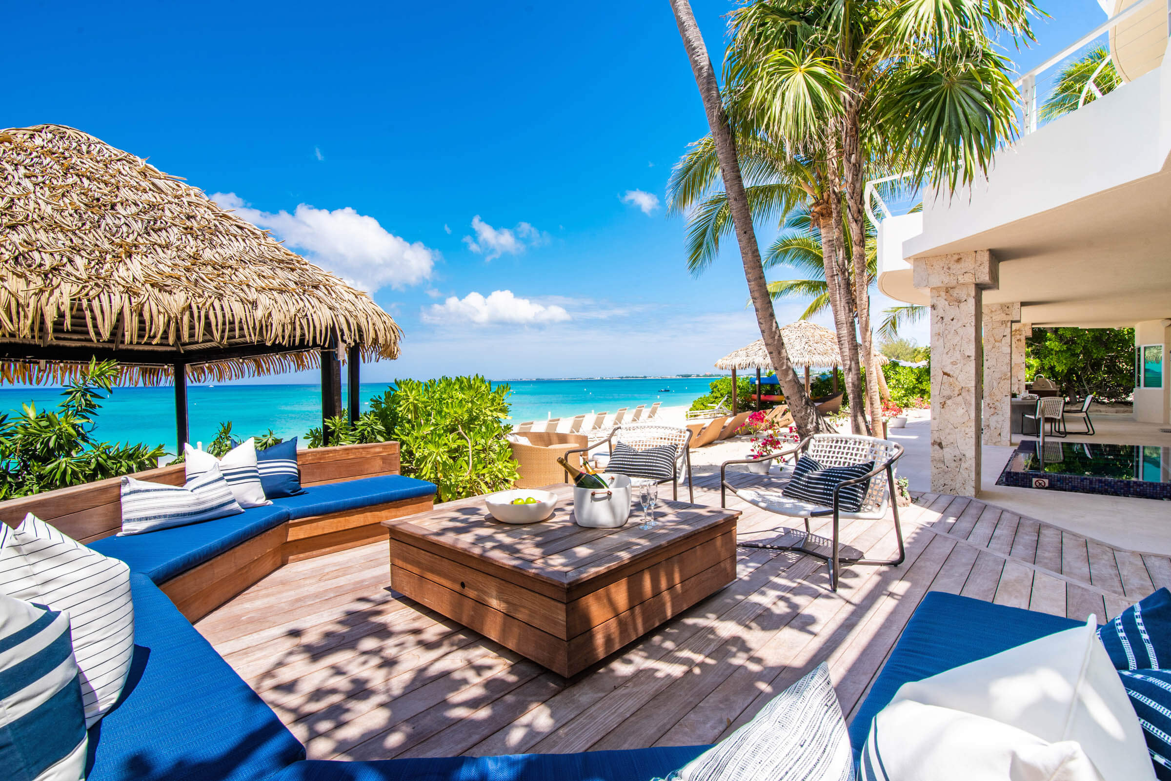 Seascape Villa Cayman Islands Grand Cayman Beachfront Luxury Caribbean Vacation and Staycations Seven Mile Beach